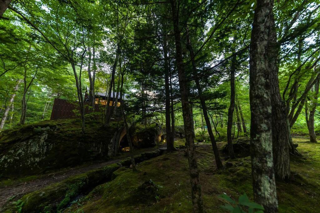 Вилла ロックフォレスト北軽井沢 Экстерьер фото